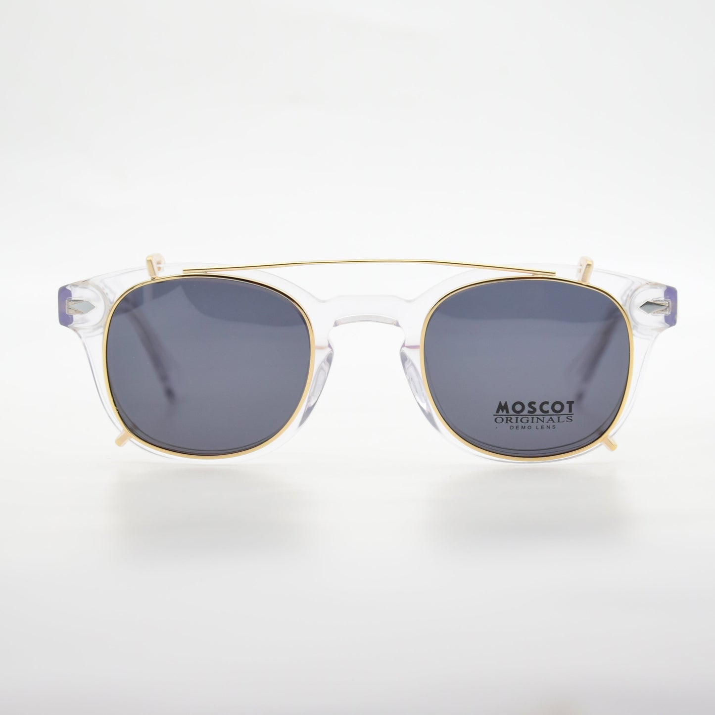 CLIPS : MOSCOT R0099 CRYSTAL/BLACK C03