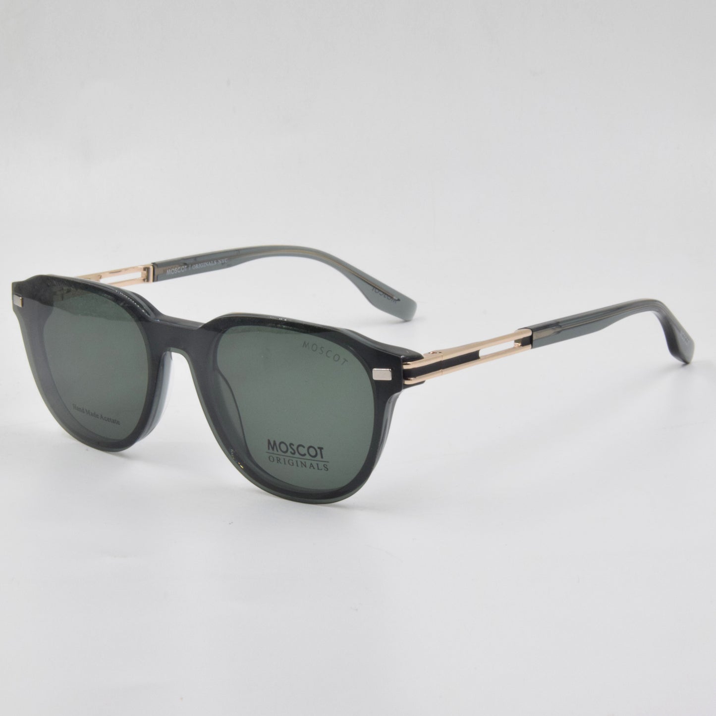 Clips : Moscot 9751 GRIS-VERT C6