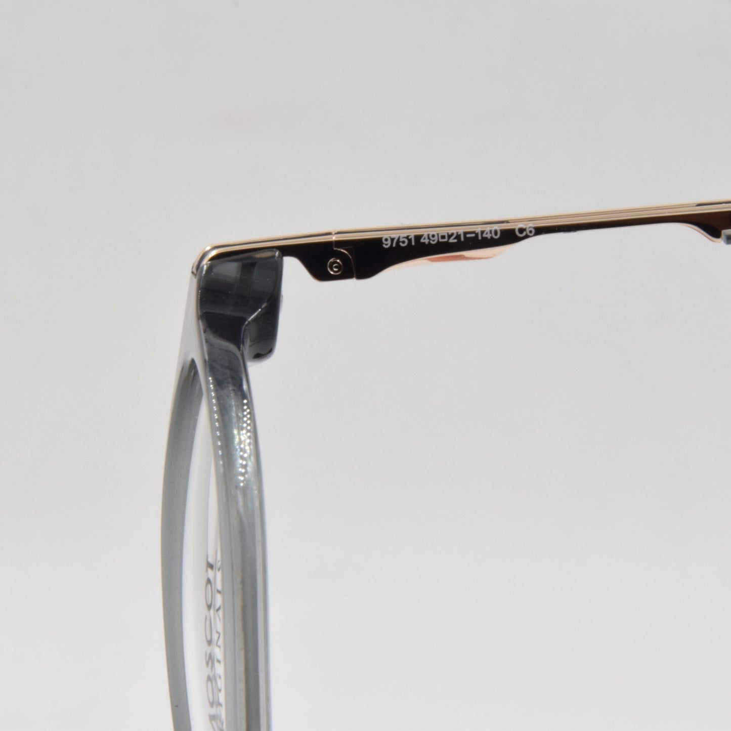 Clips : Moscot 9751 GRIS-VERT C6