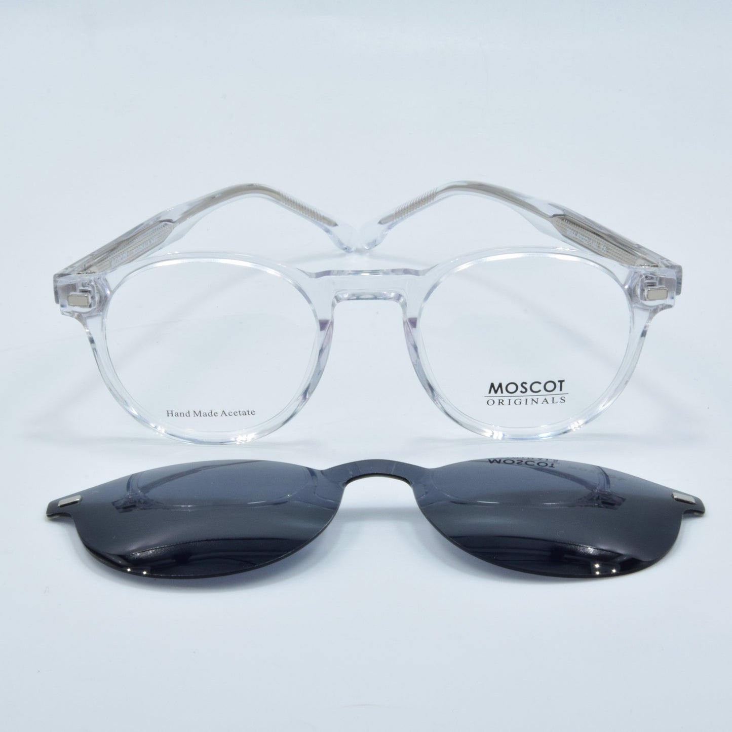 Clips : Moscot 9564 CRYSTAL/BLACK C5