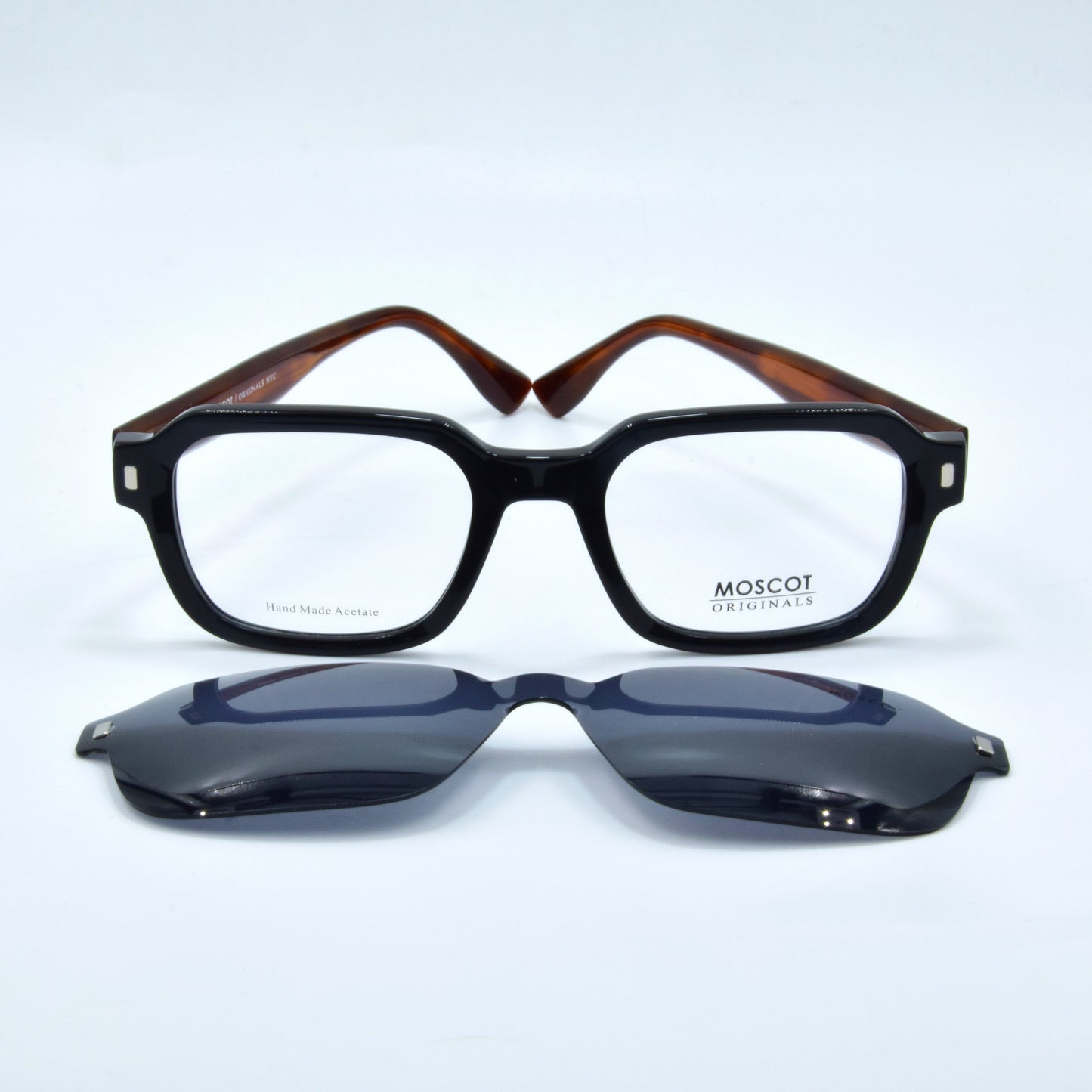 Clips : Moscot 9770 C2 NOIR-BROWN