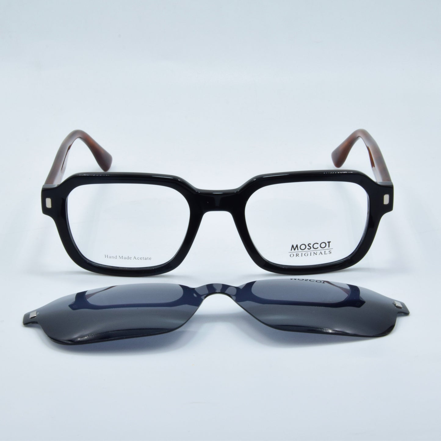 Clips : Moscot 9770 C2 NOIR-BROWN