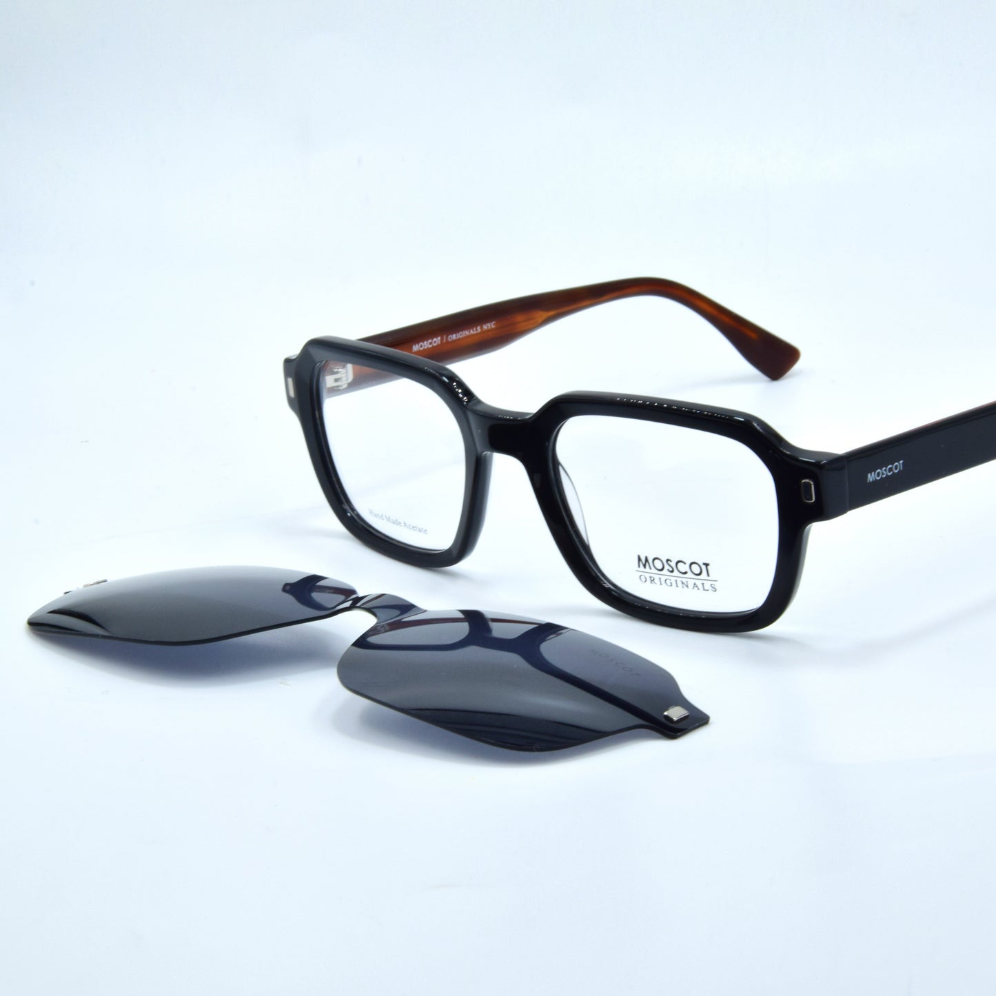 Clips : Moscot 9770 C2 NOIR-BROWN