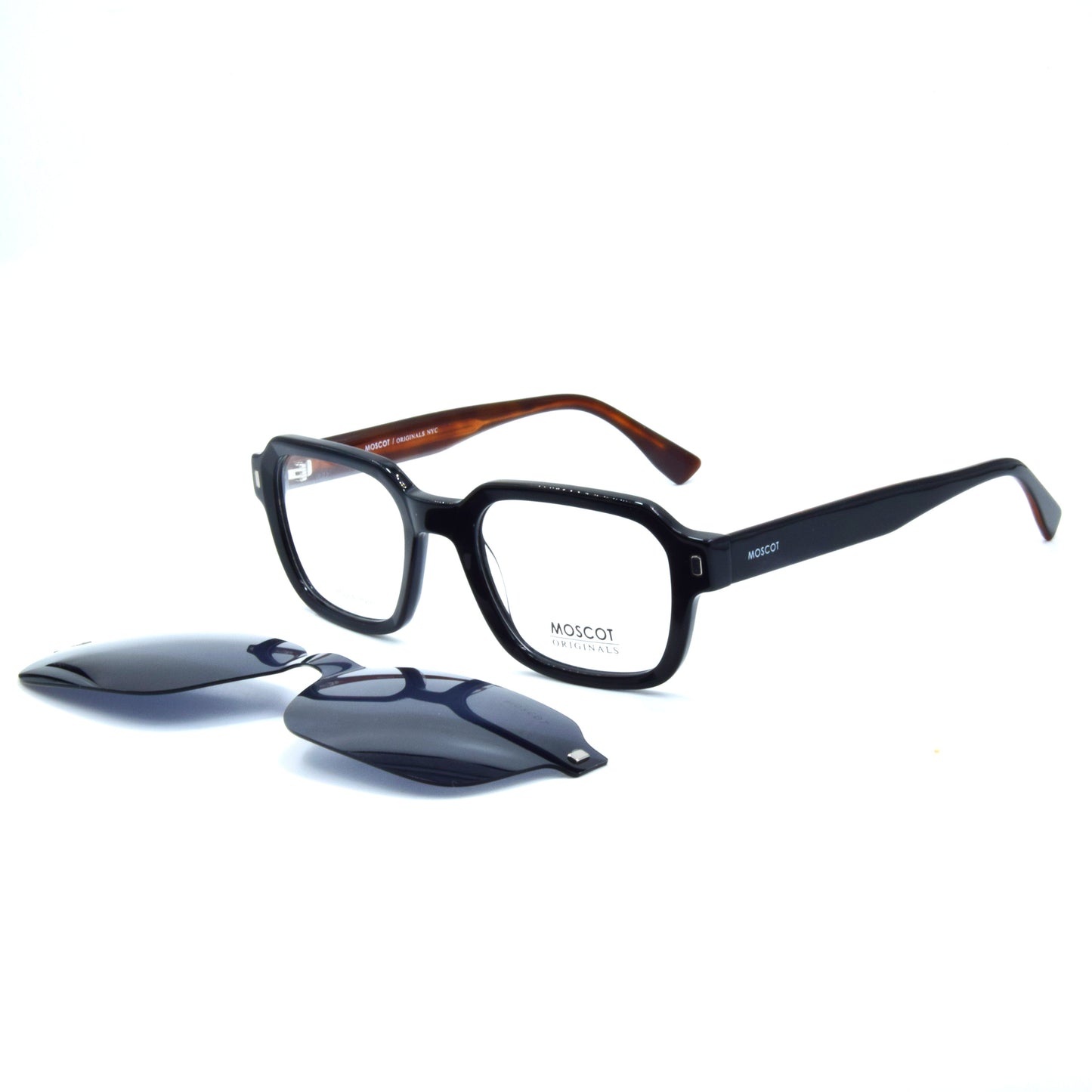 Clips : Moscot 9770 C2 NOIR-BROWN