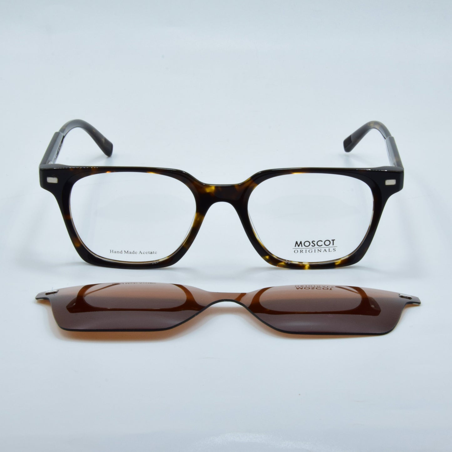 Clips : Moscot 9695 HAVANE-BROWN C1